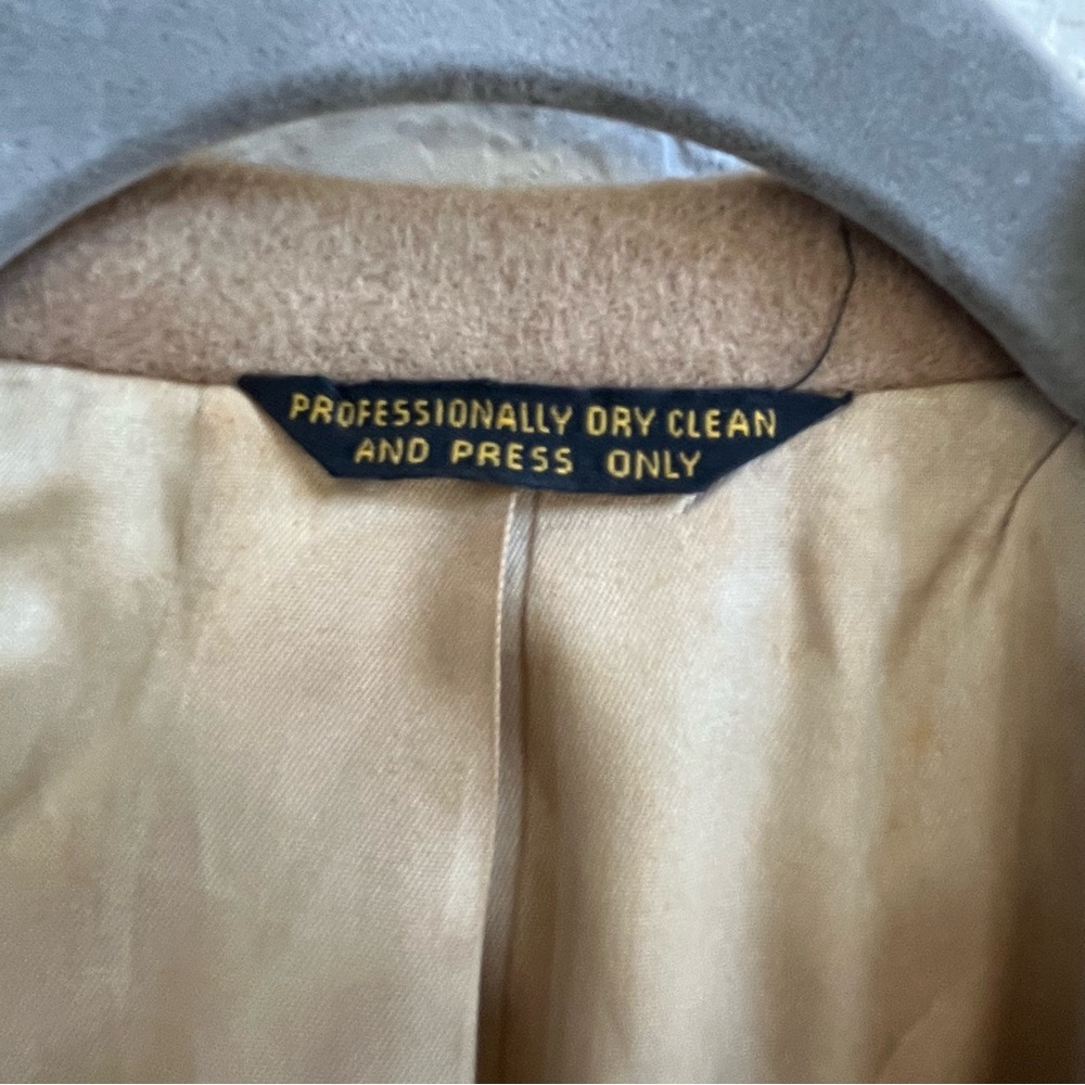 VINTAGE Orbach’s 100% Camel
Hair Union Made Blazer Sport Coat Tan/Camel SZ 42 - Picture 3 of 14